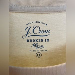 J.Crew Authentic Broken In Tshirt
